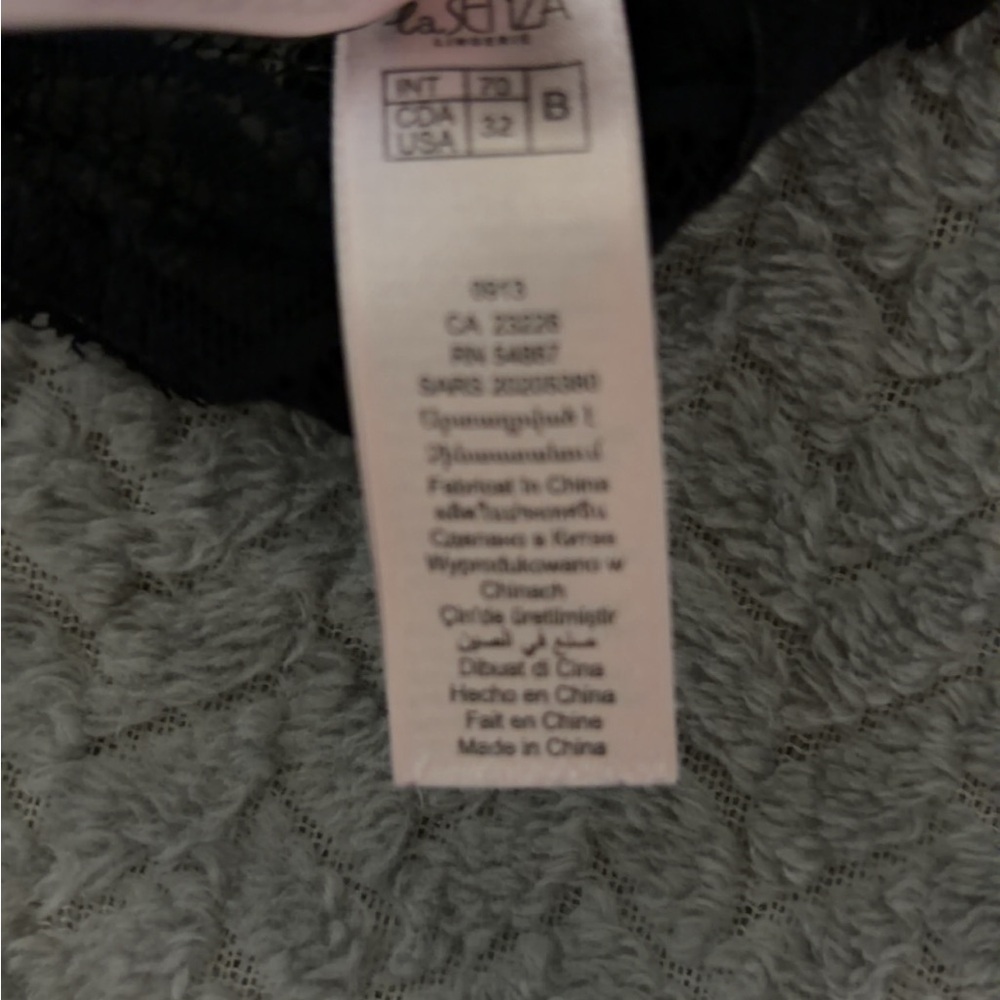 La Senza Black Lace Bralette - Black